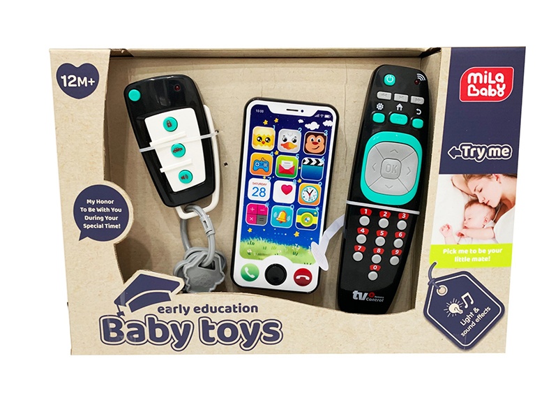 Simulated Remote Control + Simulated Key + Apple Phone