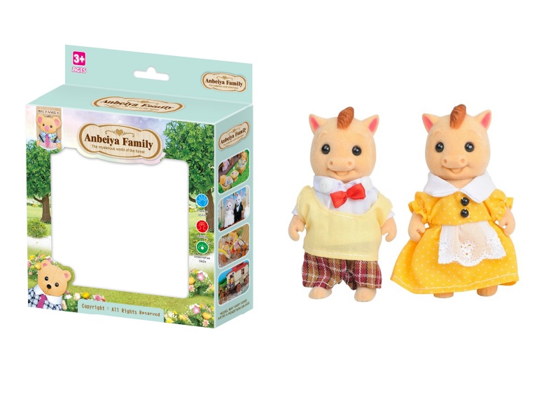 2pcs zebra doll toy