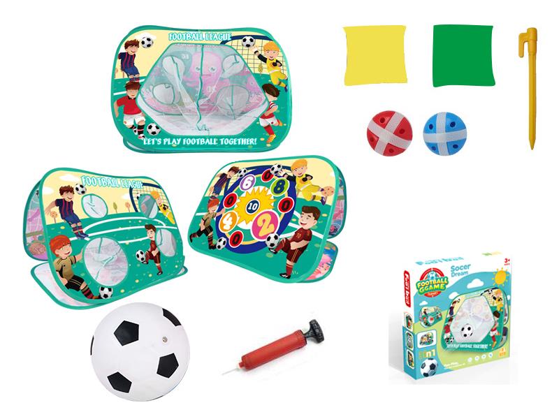3 In 1 Football Competition Target