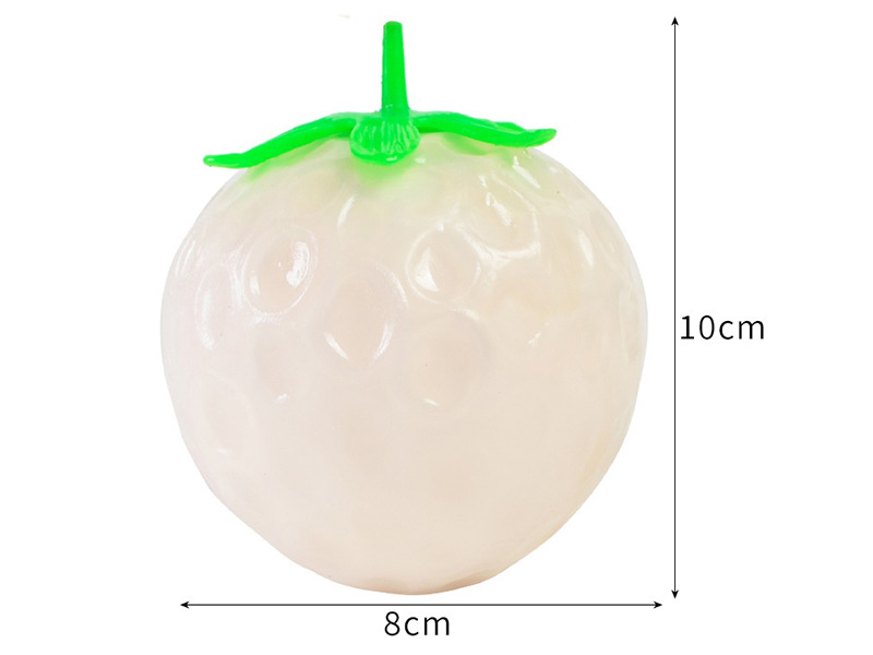Large Photochromic Maltose Strawberry Squeeze Toy