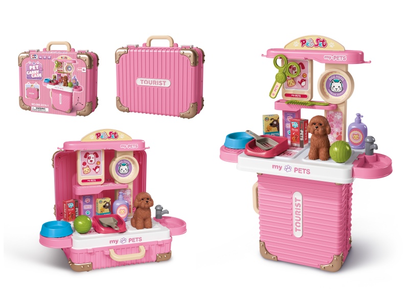 Pet Carry Case Role-Playing Pet Play Set