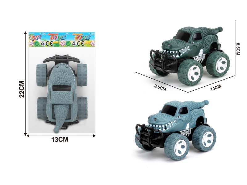 1:43 Mini Off-Road Crocodile Graffiti Car