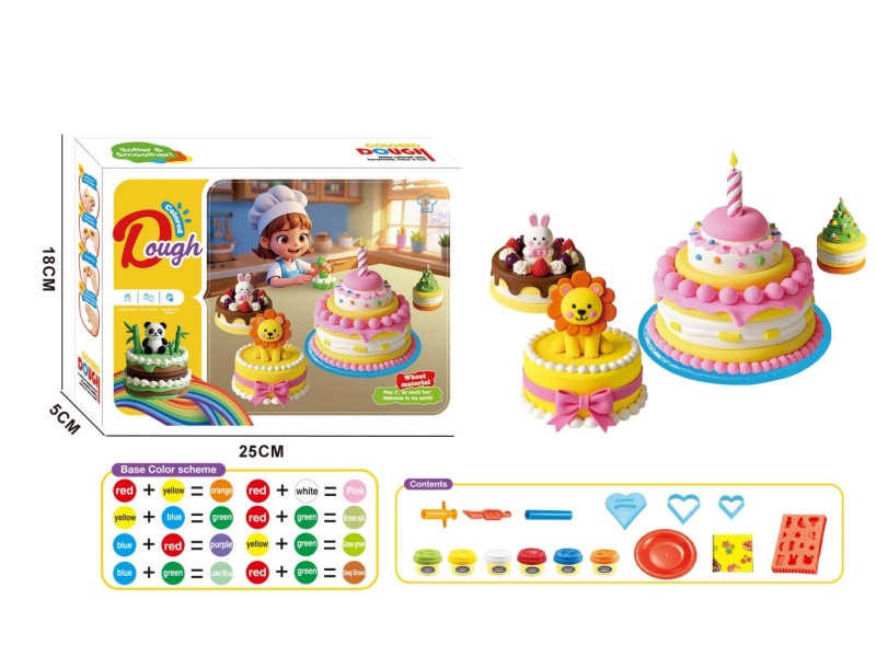 Delicious Cake - Colorful Clay Series