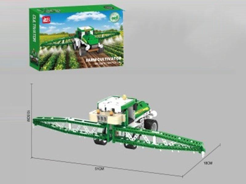 Building Blocks: 504 Pieces Technological Pesticide Sprayer