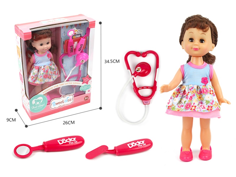 14-Inch Cute Girl Doll