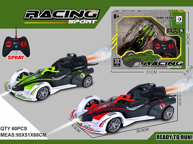 1:24 Remote Control Spray F1 Racing Car