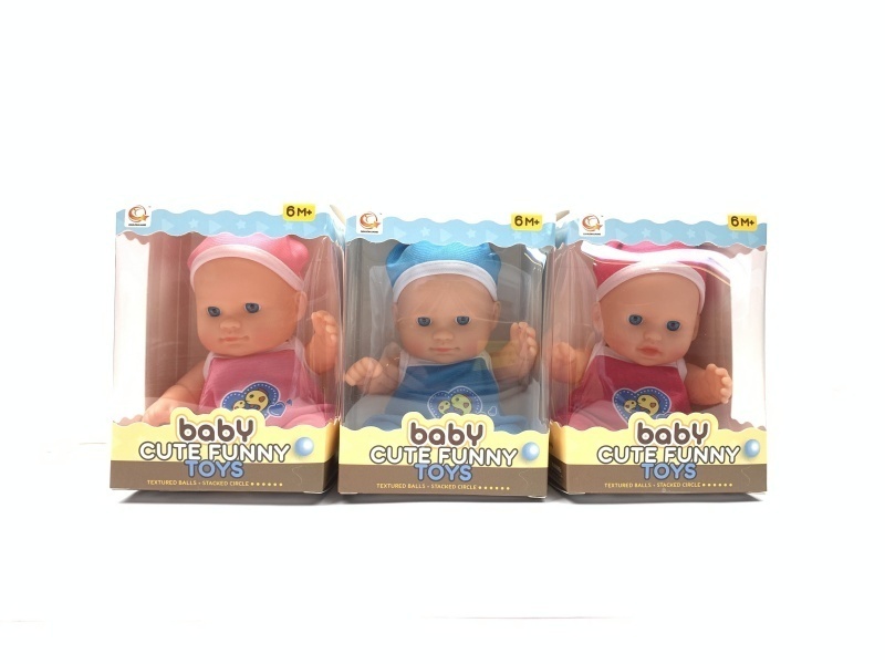 8-Inch Rubber-Lined Doll