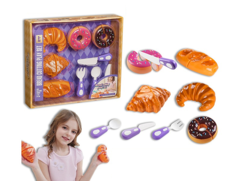"House Play Bread Tableware, Cheele Color Box, Window Box.