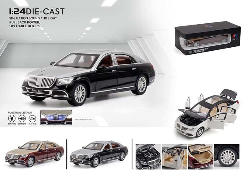 1:24 Maybach AMG GLS600 Alloy Car Model