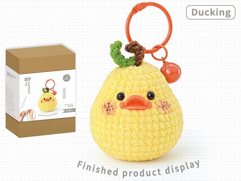 DIY Crochet Toy Ducking Pendant(Including Making Tools)