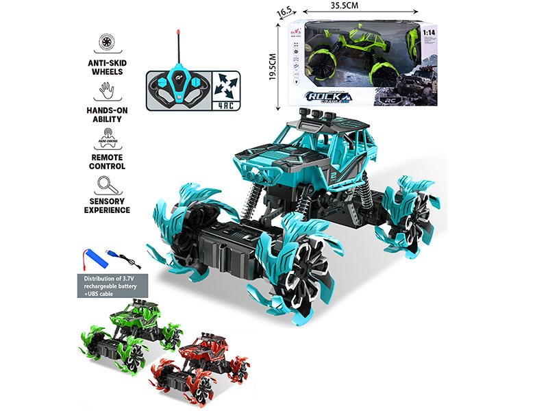 Remote Control Explosion Deformation Wheel Off-Road Vehicle