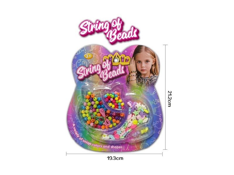 Cat Dot-Painted Colored Beads, Solid-Colored Beads, Macaroon Beads, Transparent Colored Bead Sets