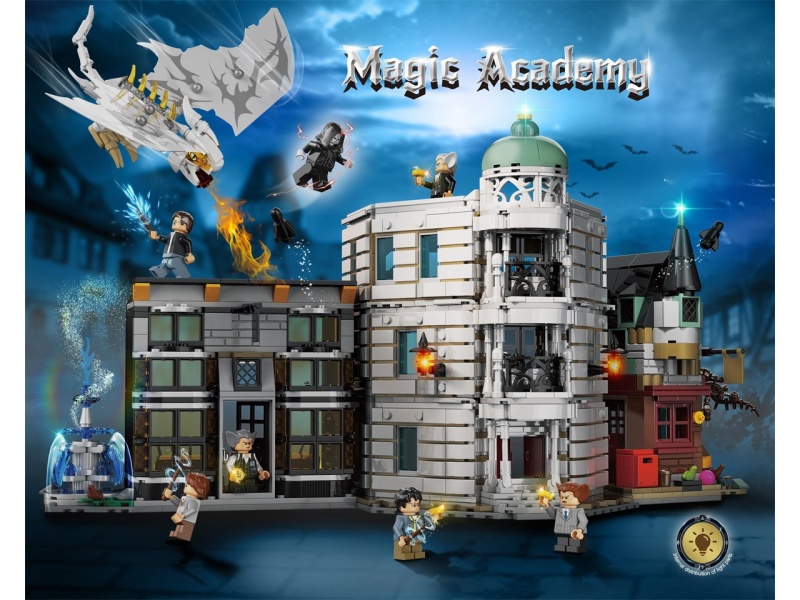 Magic Academy: Gringotts Building Blocks