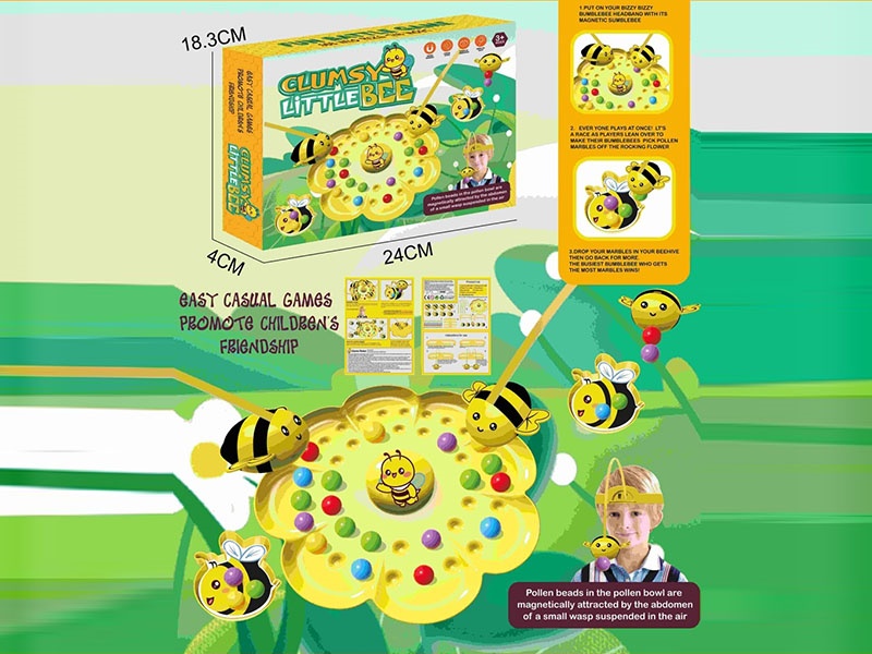 Little Bee Beading Magnetic Fishing Tabletop Toy
