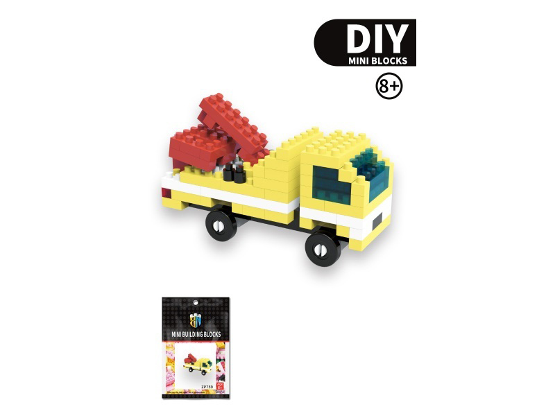 Traffic Rescue Vehicle Building Block Car Series 128 PCS