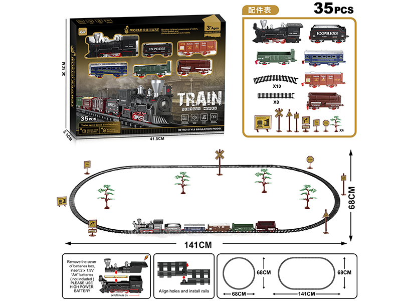 Classical Rail Train