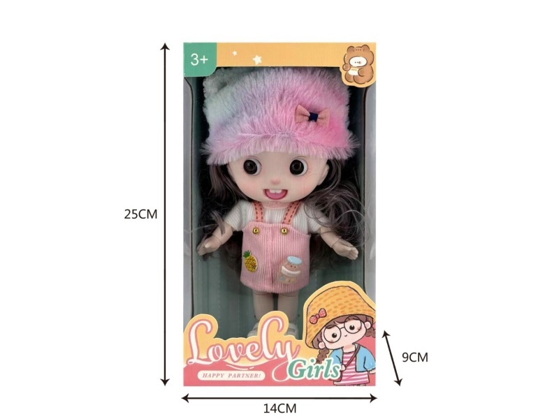 22Cm 3D Real Eye Fun Doll