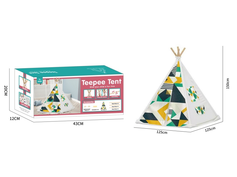 3D Geometric Indian An Tent