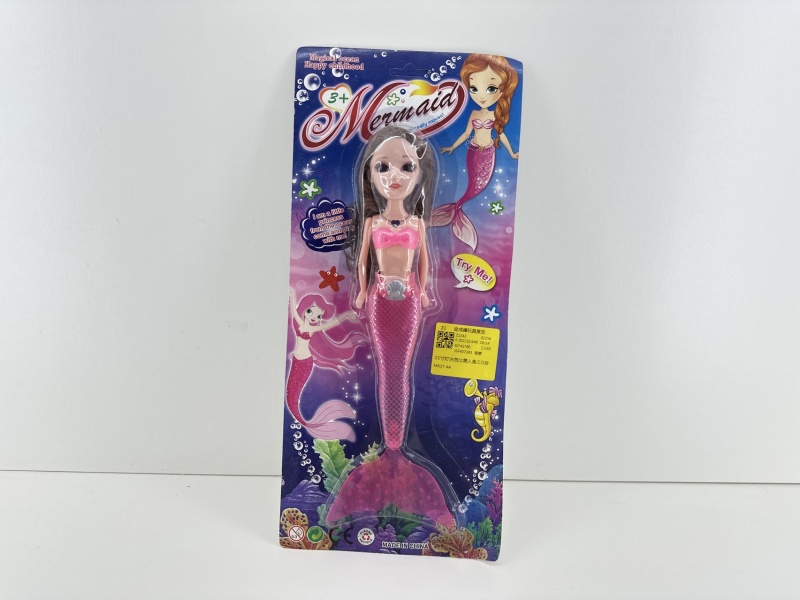 11-Inch Illuminated Barbie Mermaid 3D Eyes