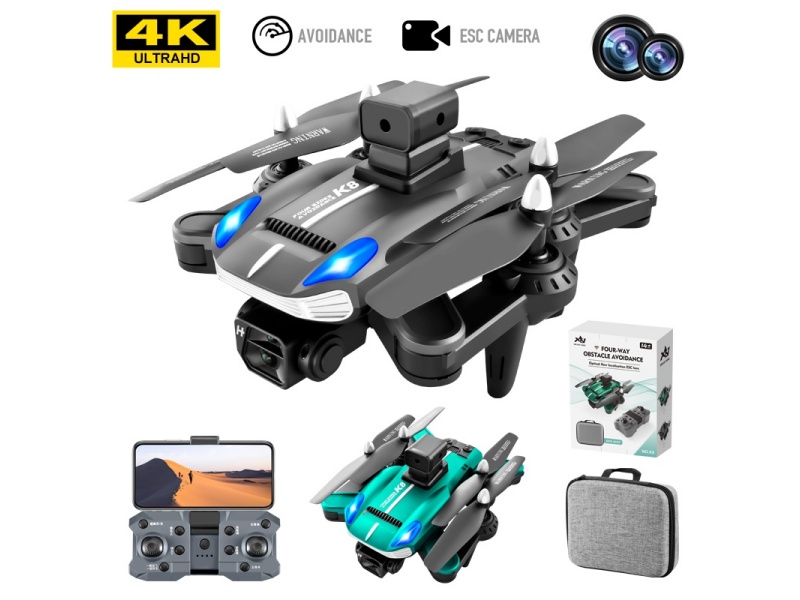 Remote Control Drone(Optical Flow Positioning, Electric Adjustment Lens, Dual Cameras)