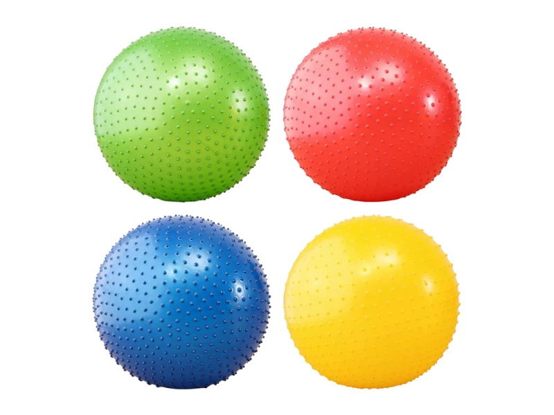 75Cm Massage Balls In Multiple Colors Randomly Mixed