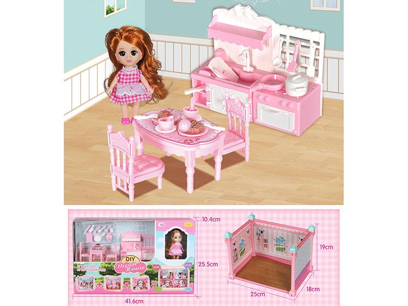 DIY Kitchen Scene Set