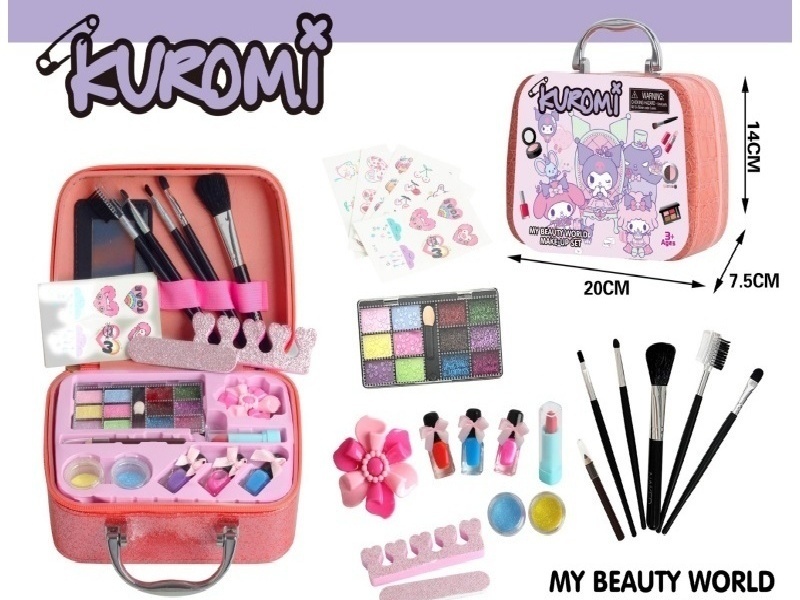 Kuromi Cosmetic Handbag