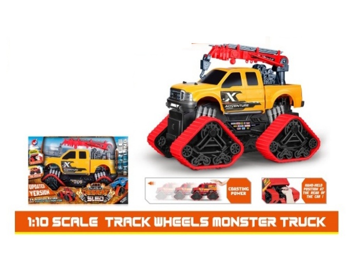 1:10 Wind And Fire Wheel Crane Inertia Car