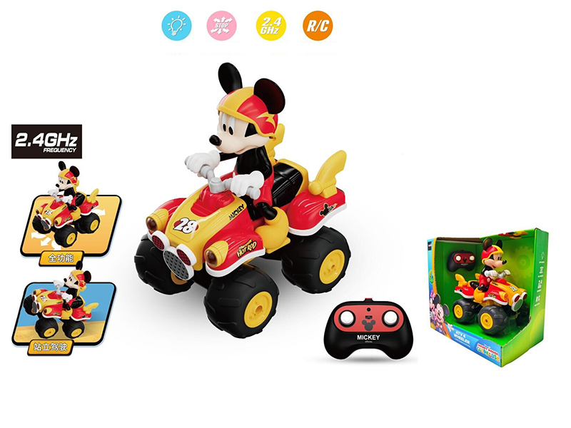 R/C Mickey Beach Motorcycle