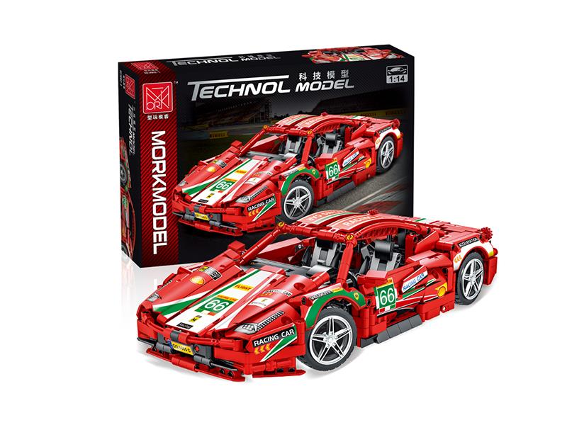 1:14 458 Racing Car Building Blocks 1328pcs