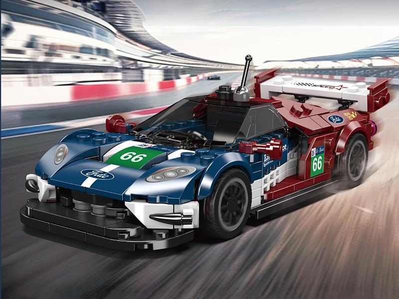 Le Mans Endurance Racing Car Model Car Building Blocks 347PCS