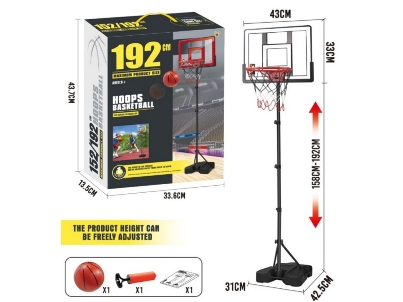 Enhanced Basketball Stand