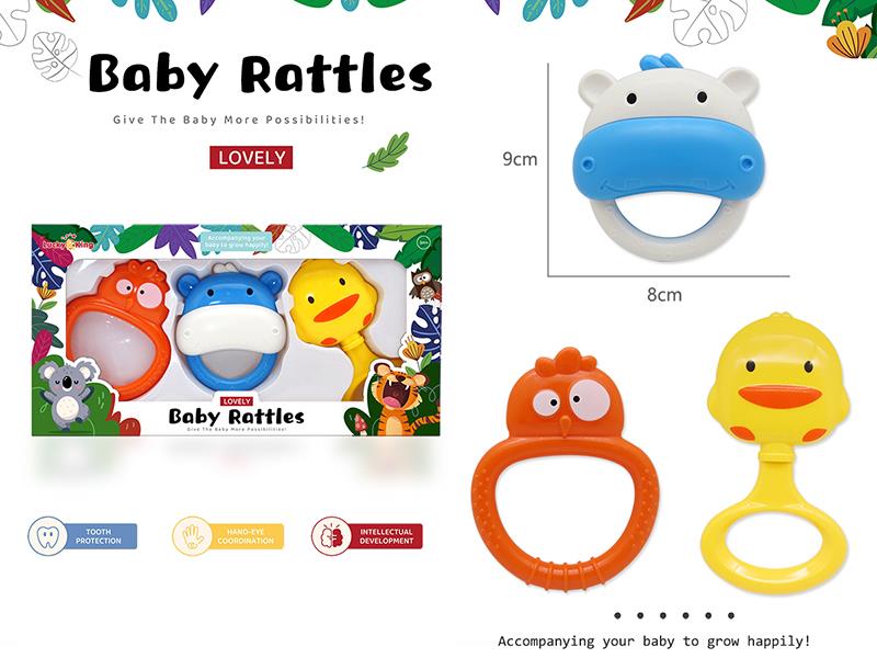 Baby Rattles 3pcs
