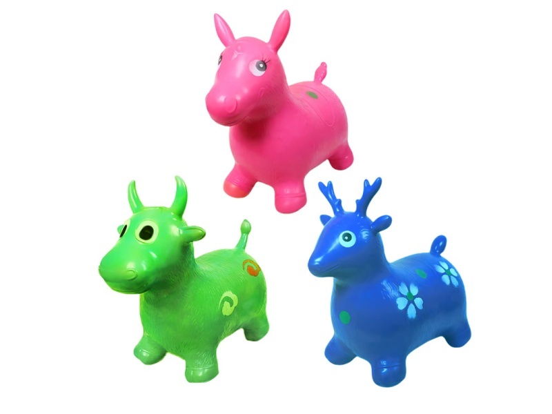 Inflatable Ordinary Horse, Bull And Deer Mix With Flash Music
