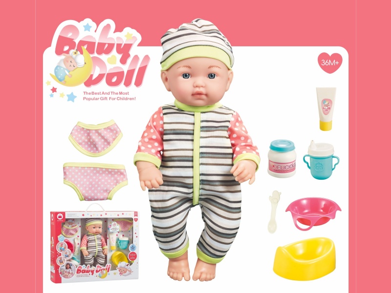 12-Inch Blown Bottle Body Figurine + Accessories