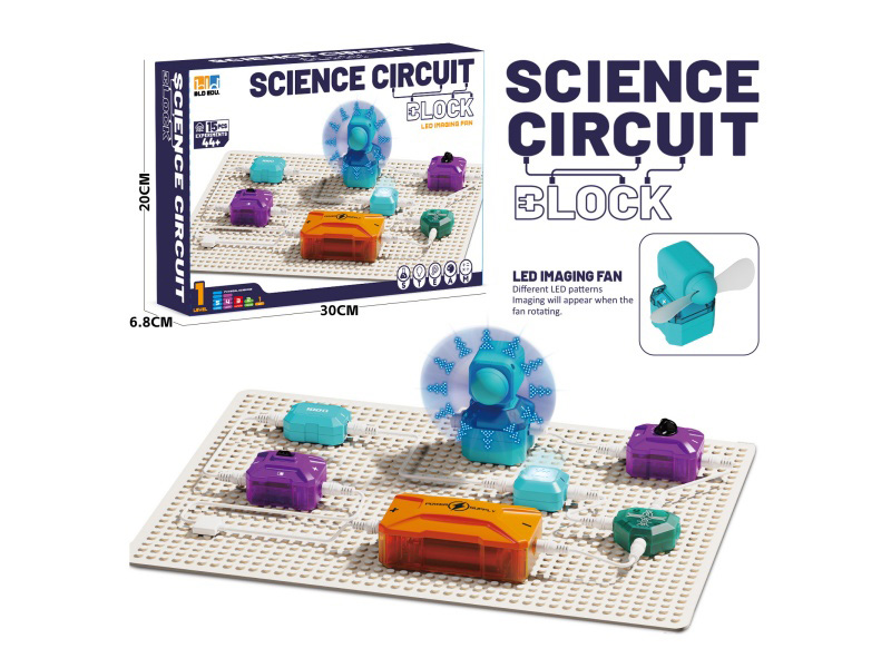 Circuit Building Blocks: Led Imaging Fan + Indicator Light