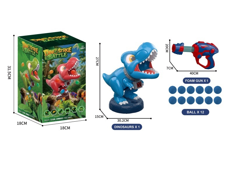Electric Universal Light, Music, Scoring And Shooting Dinosaurs