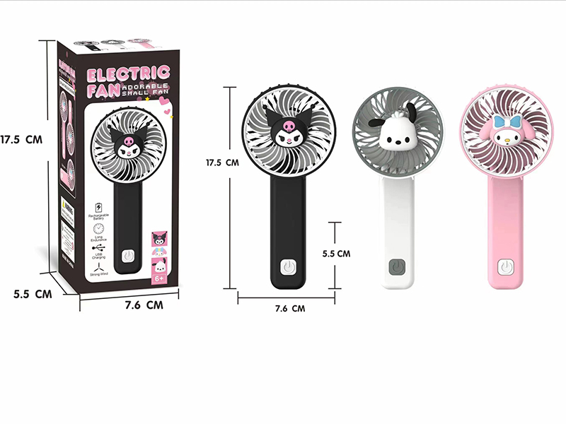 Kuromi Folding Mini Fan
