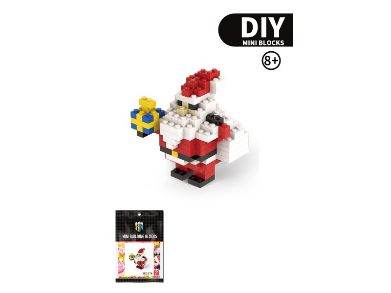 Christmas Series - 158 PCS Of Santa Claus Building Blocks