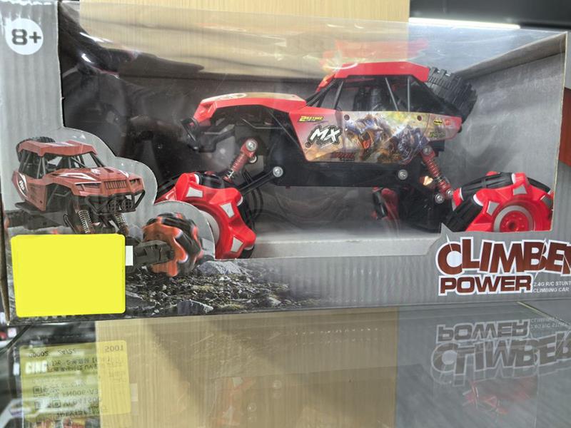 2.4G 6-Channel Remote Control Stunt Drift 4WD Climbing Car With Lights(Included Batteries)