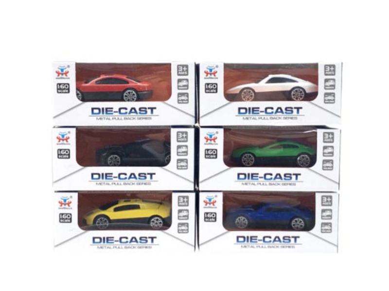 Sliding Alloy Sports Car