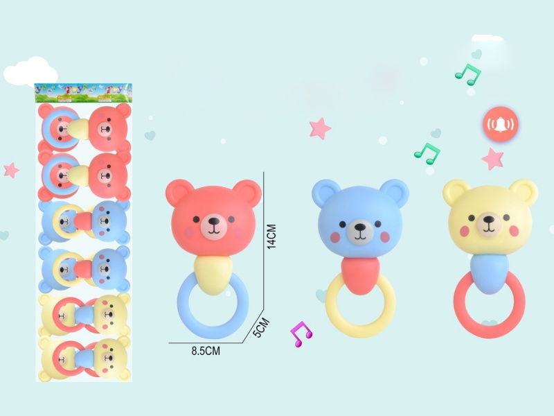 Cartoon Bear Bell (1 Bag Of 12)