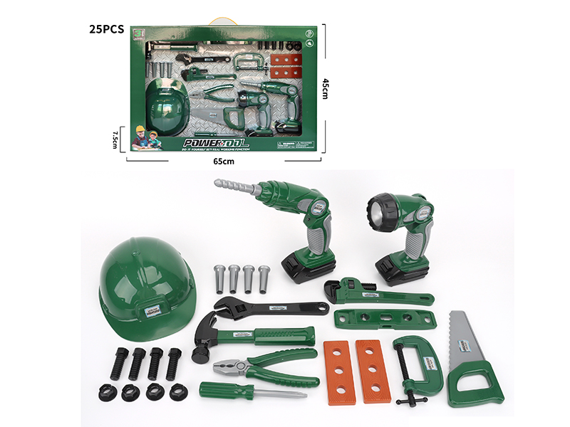 Power Tools Set(With Lights)25pcs