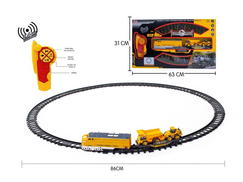 Remote Control Rail Train