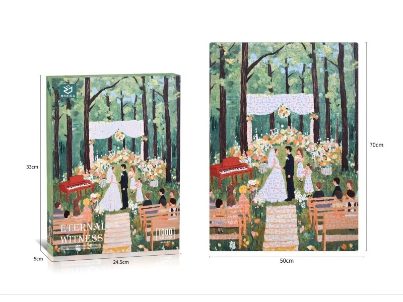 Oil Painting Puzzle (1000 Pieces)