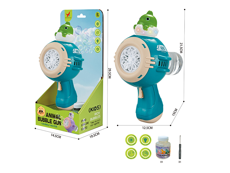 T-Rex Multi-Hole Automatic Bubble Gun