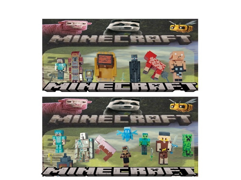 2.8 "Doll +4" Pig Spirit + 1 Luminous Lantern + 2 Animal Cards