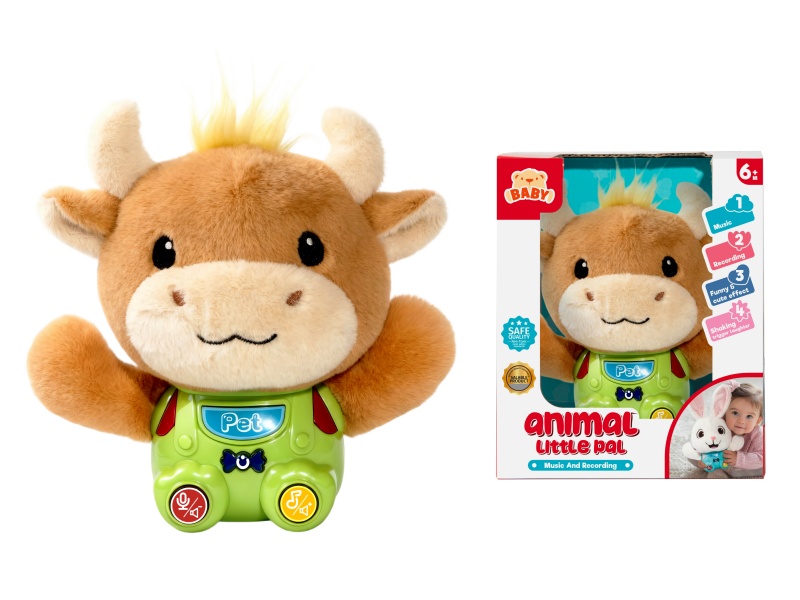 Calf Multifunctional Soothe Plush Toys