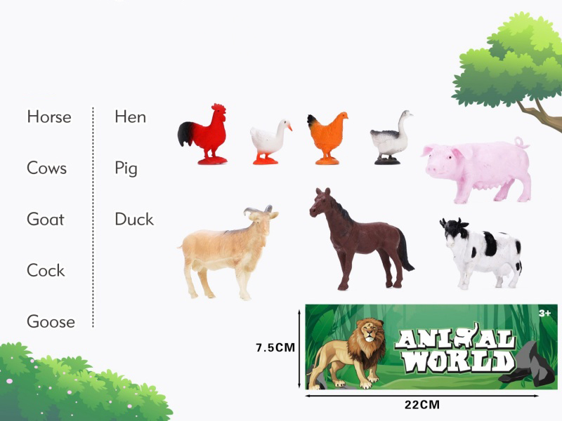 Animal Set (8 Pieces)