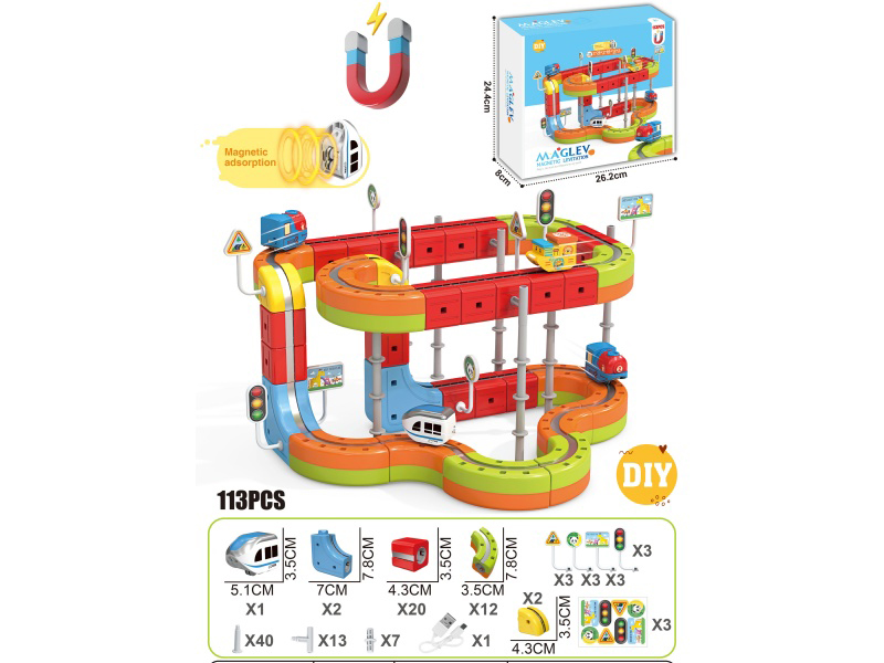 DIY Magnetic Track Levitation Train
